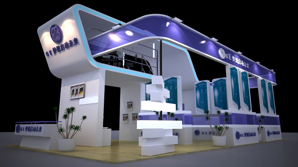 展臺設(shè)計、制作案例